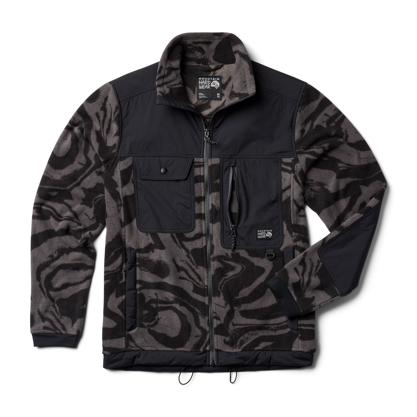 Mountain Hardwear M First Tracks™ Fleece Full Zip Jacket in SCHWARZ