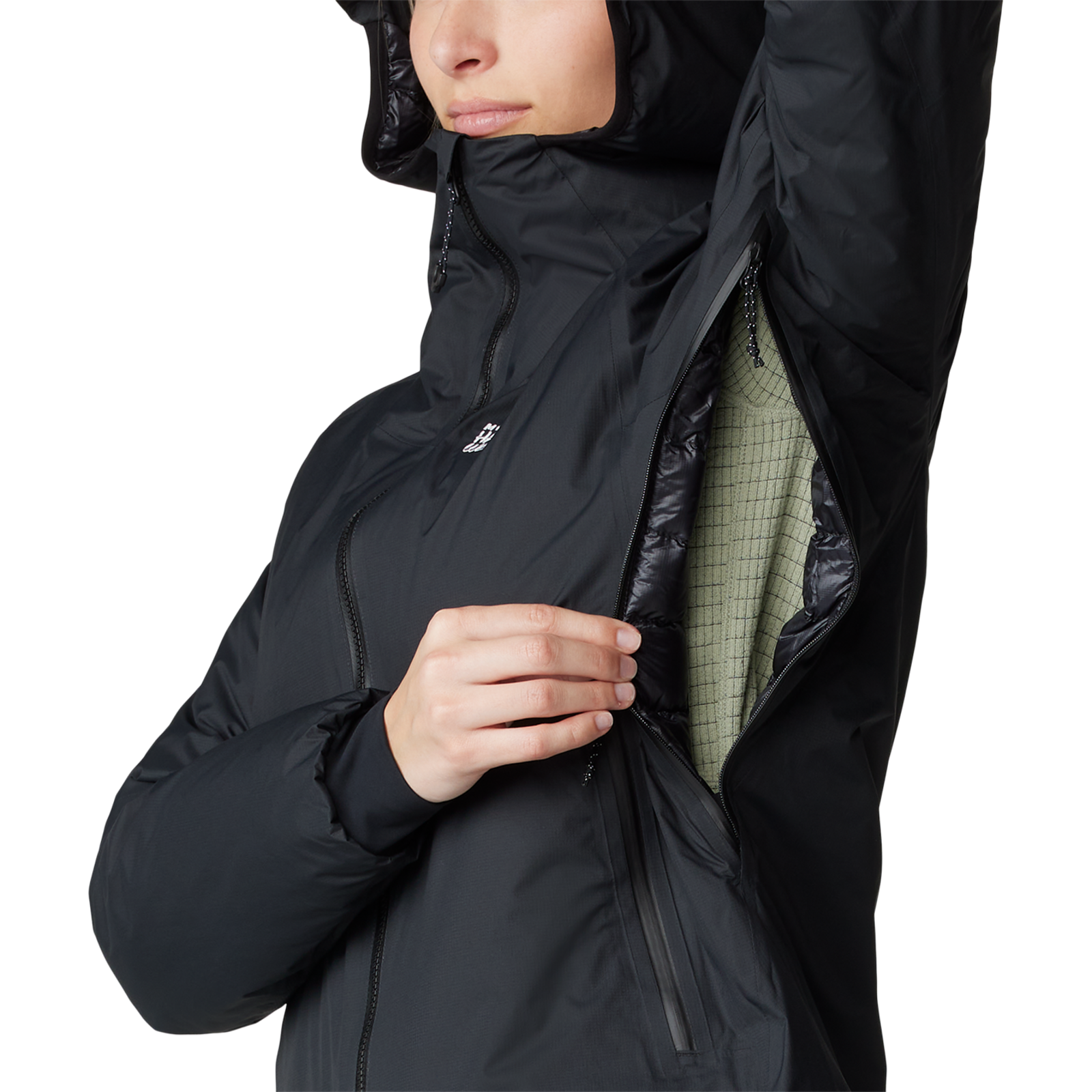 Mountain Hardwear W Storm Whisperer™ Insulated Jacket in SCHWARZ