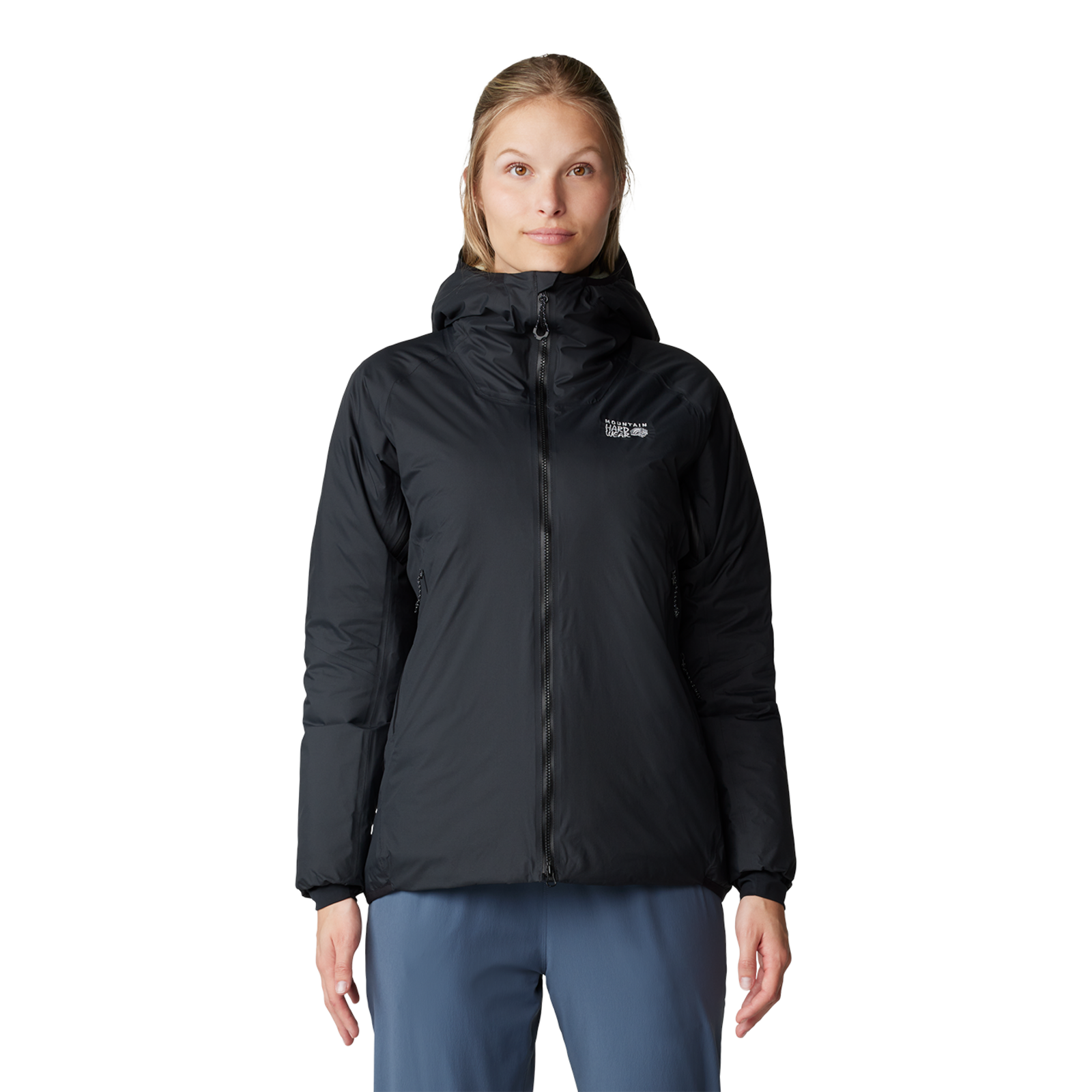 Mountain Hardwear W Storm Whisperer™ Insulated Jacket in SCHWARZ
