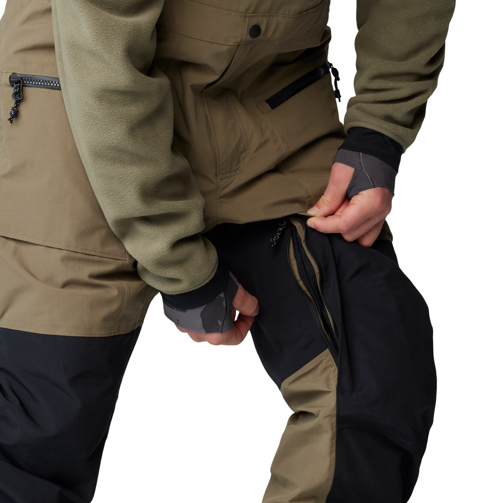 Mountain Hardwear M First Tracks™ Bib in BRAUN