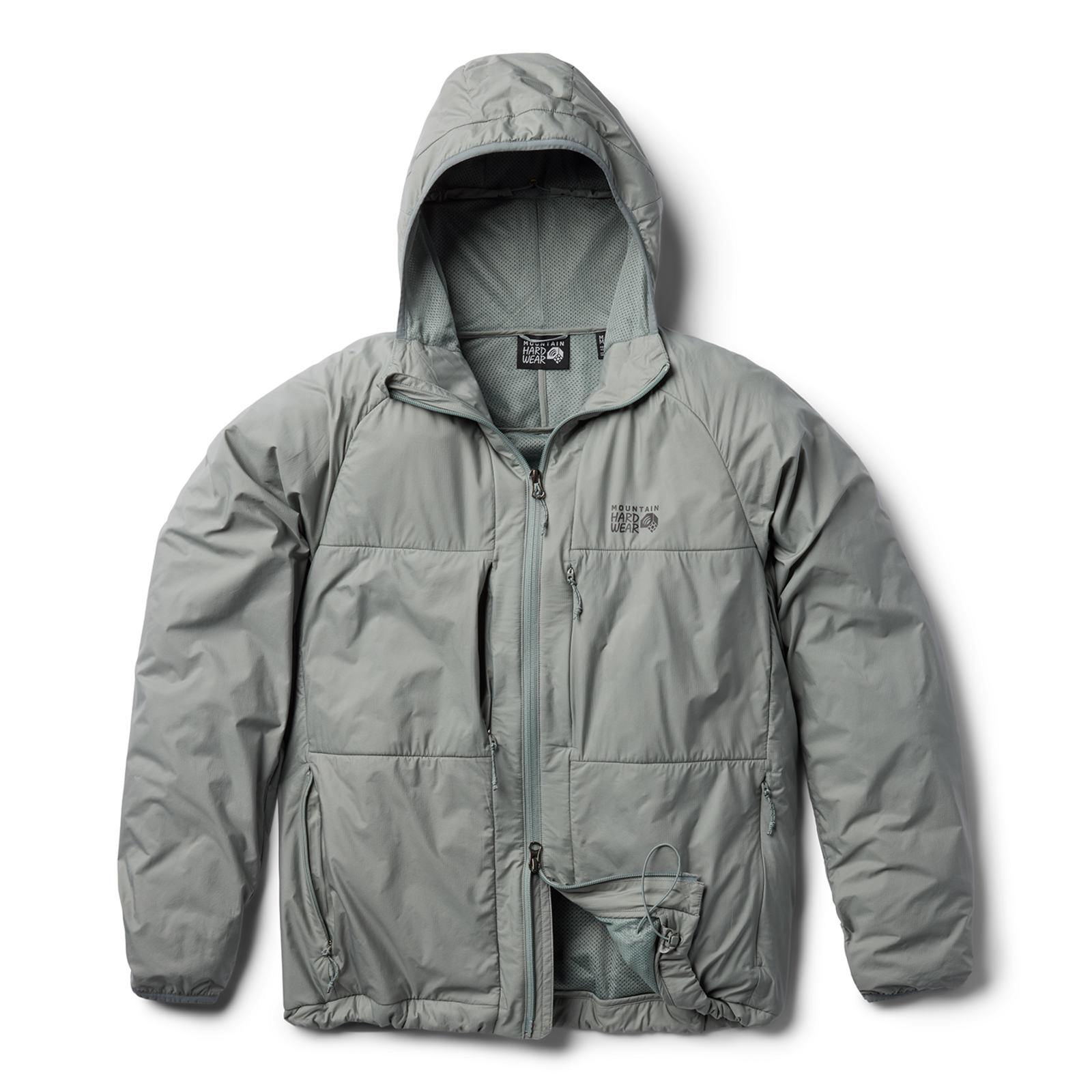 Mountain Hardwear M Kor AirShell™ Warm Hoody in GRAU