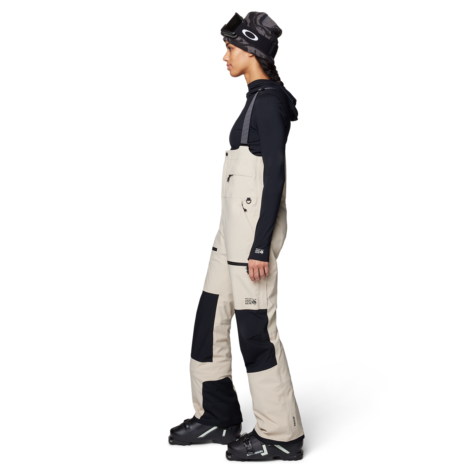 Mountain Hardwear W Powder Maven™ Bib in BEIGE