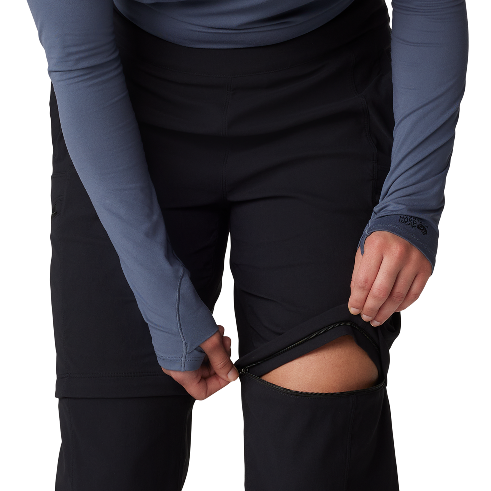 Mountain Hardwear W Dynama™ Convertible Pant in SCHWARZ