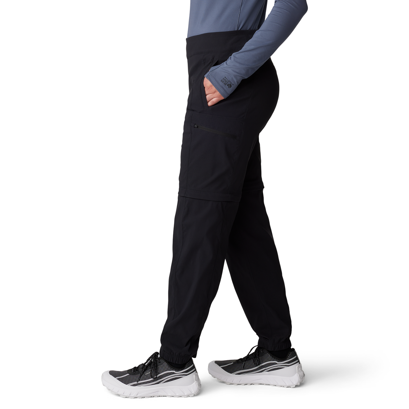 Mountain Hardwear W Dynama™ Convertible Pant in SCHWARZ