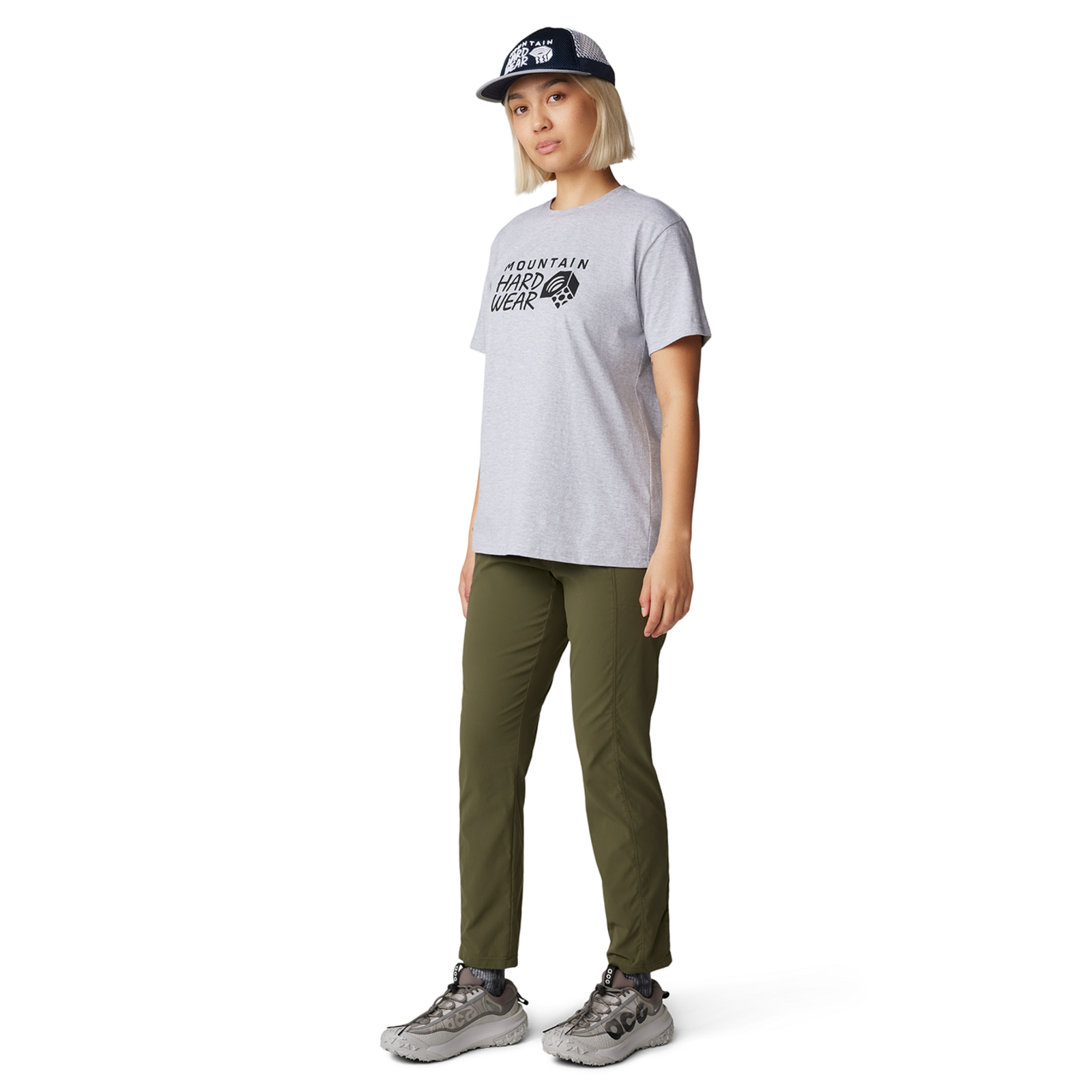 Mountain Hardwear W Dynama™ High Rise Ankle Pant in GRÜN