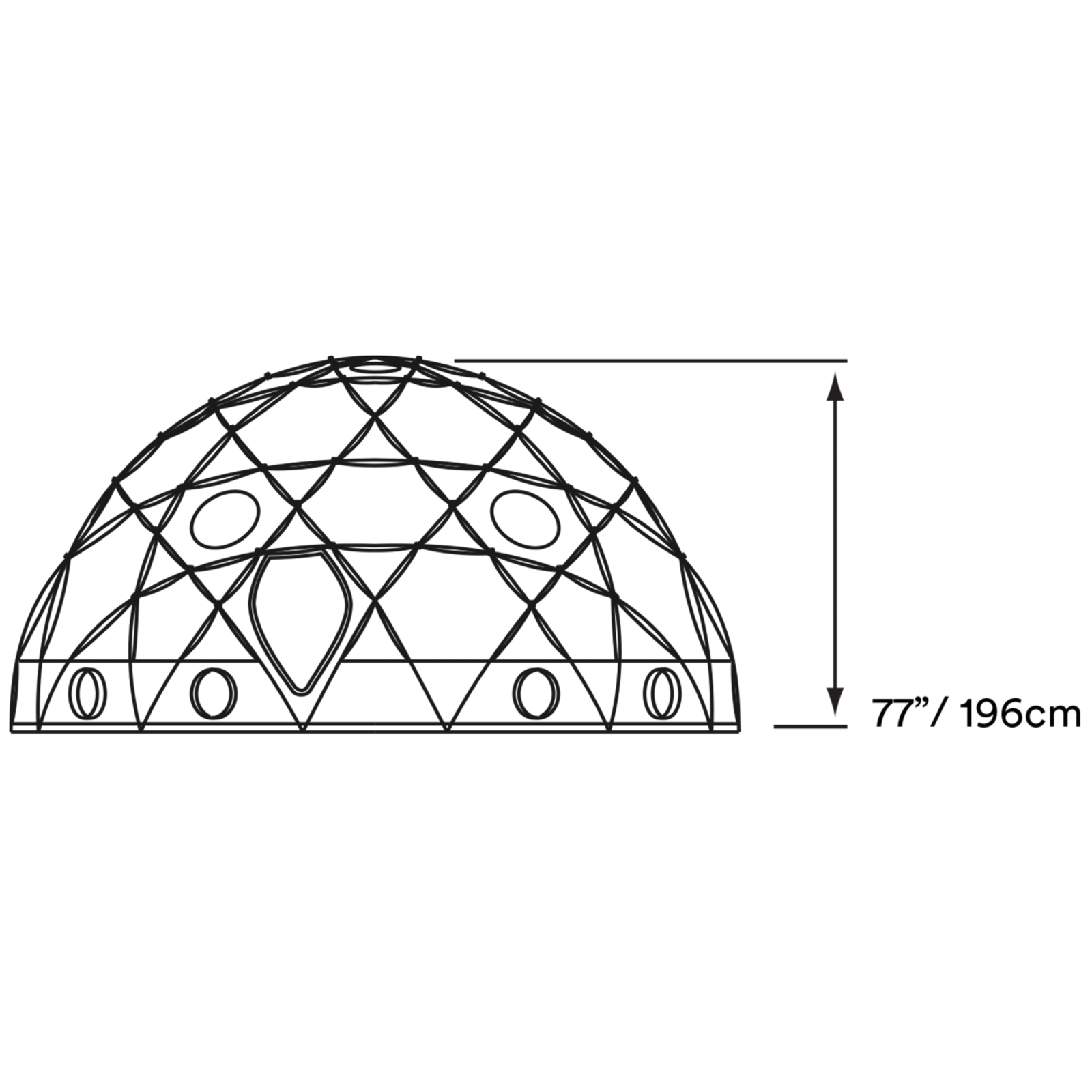 Mountain Hardwear Stronghold™ Dome Tent Expeditionsartikel in MEHRFARBIG