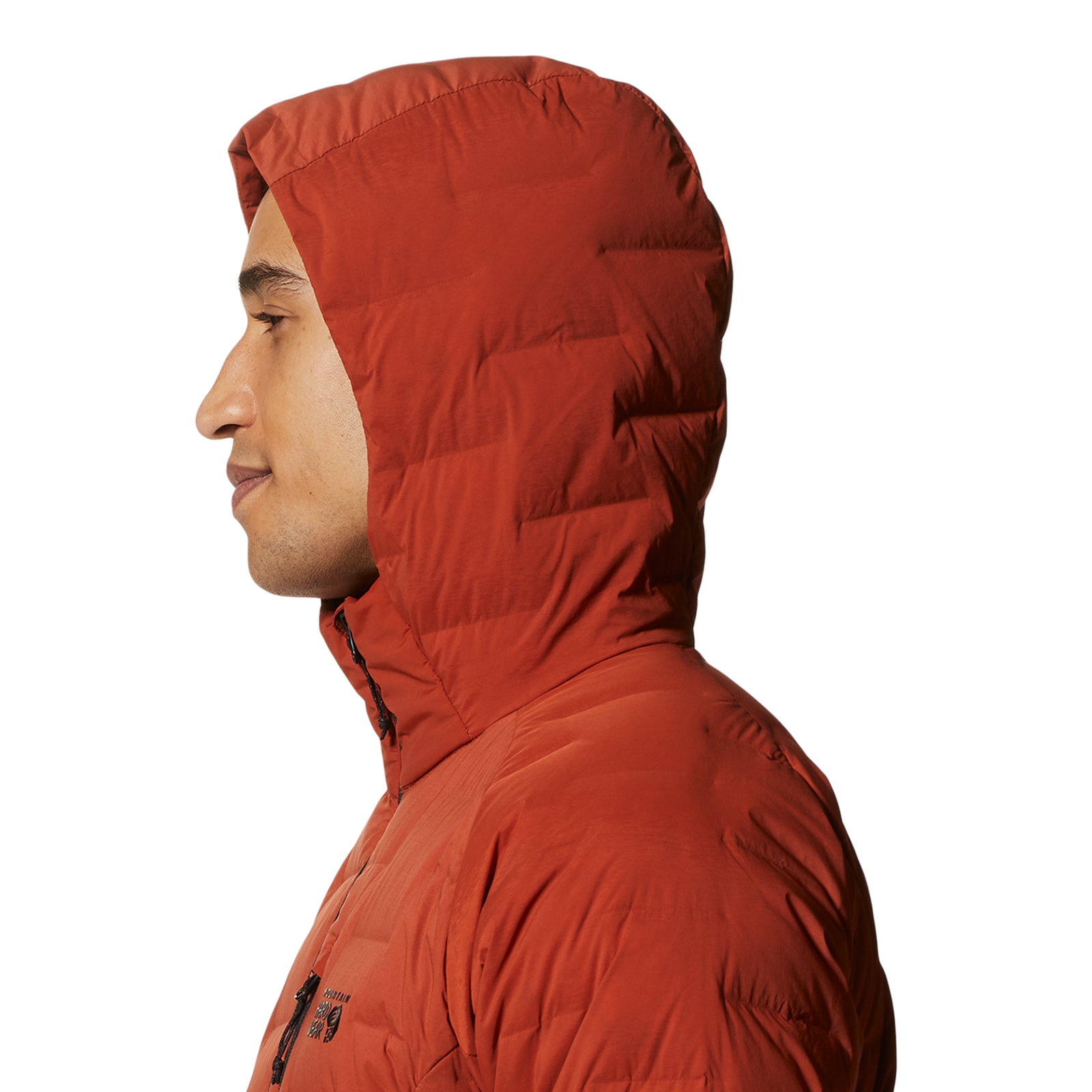 Mountain Hardwear M Stretchdown™ Hoody in ORANGE