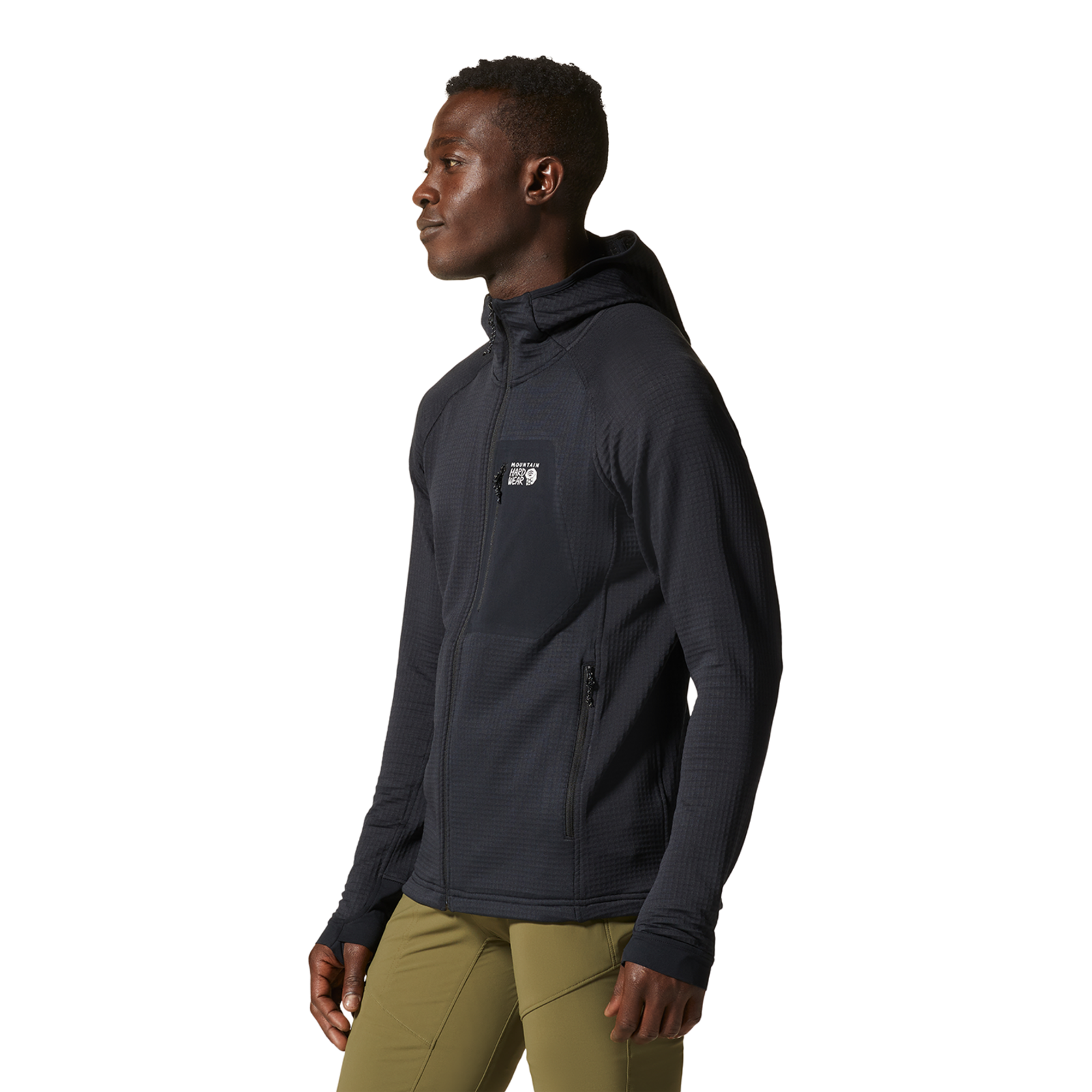 Mountain Hardwear M Polartec® Power Grid™ Full Zip Hoody in