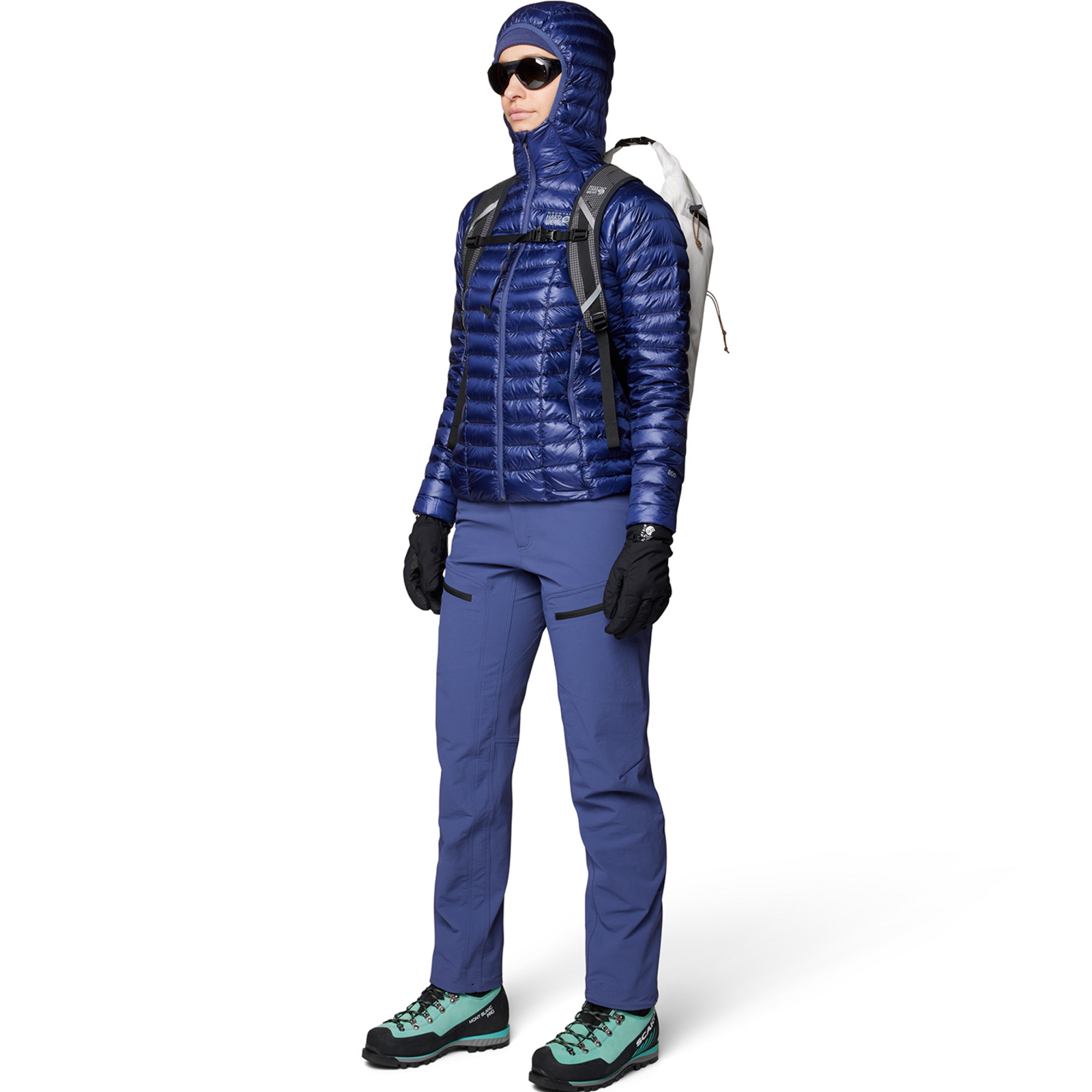 Mountain Hardwear W Ghost Whisperer™ Hoody in BLAU