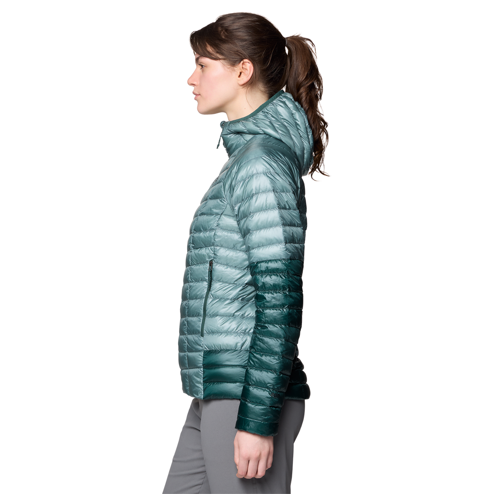 Mountain Hardwear W Ghost Whisperer™ Hoody in GRÜN