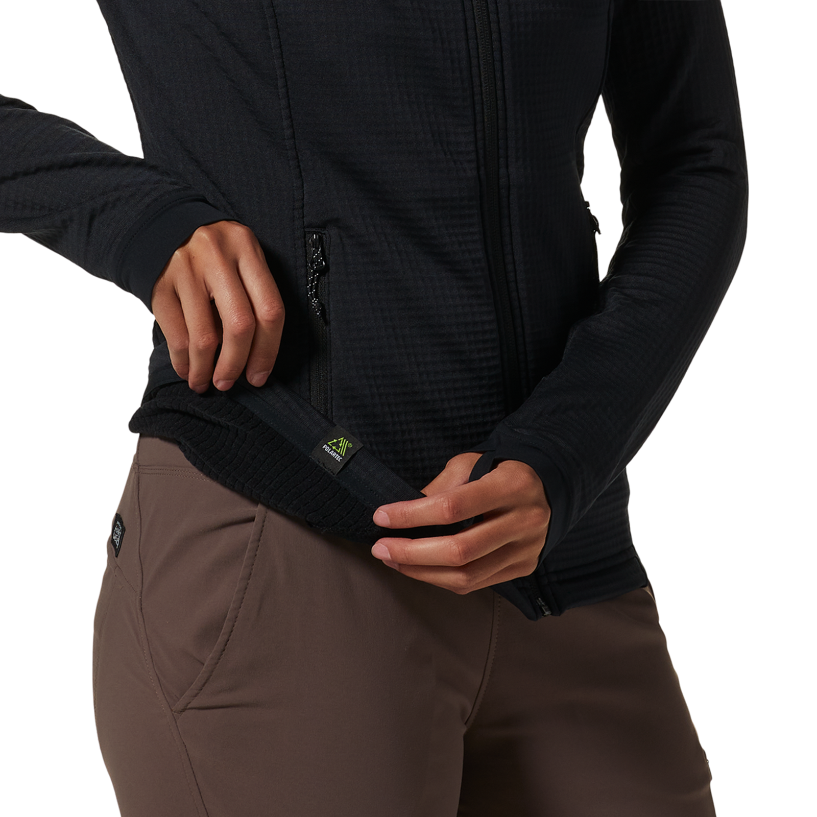 Mountain Hardwear W Polartec® Power Grid™ Full Zip Hoody in