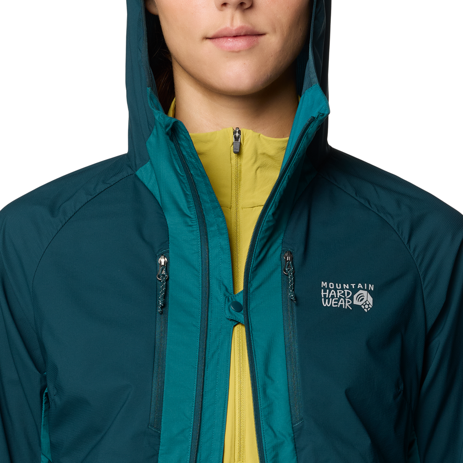 Mountain Hardwear W Kor AirShell™ Hybrid Hooded Jacket in