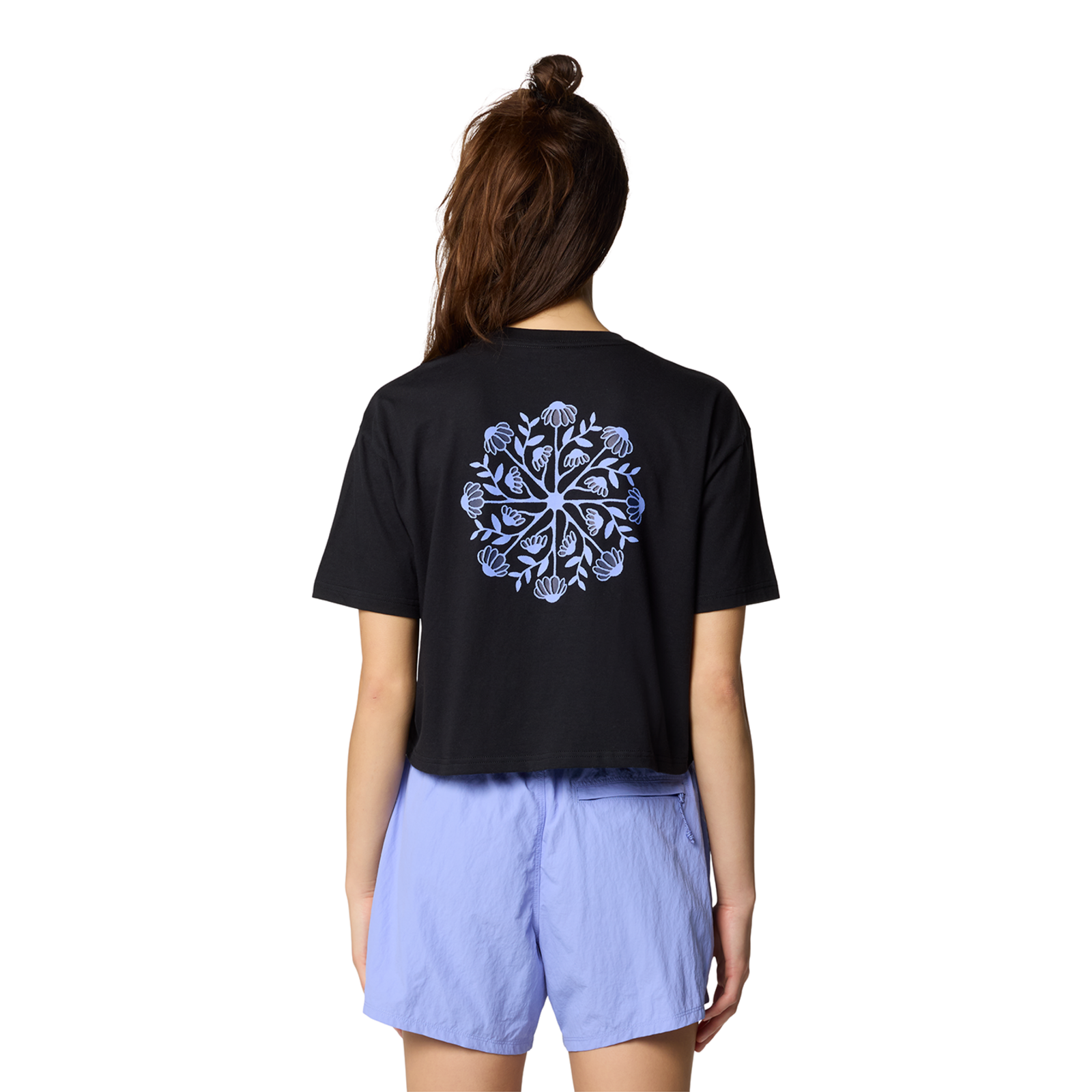 Mountain Hardwear W Seek Floral Boxy Crop Short Sleeve in
