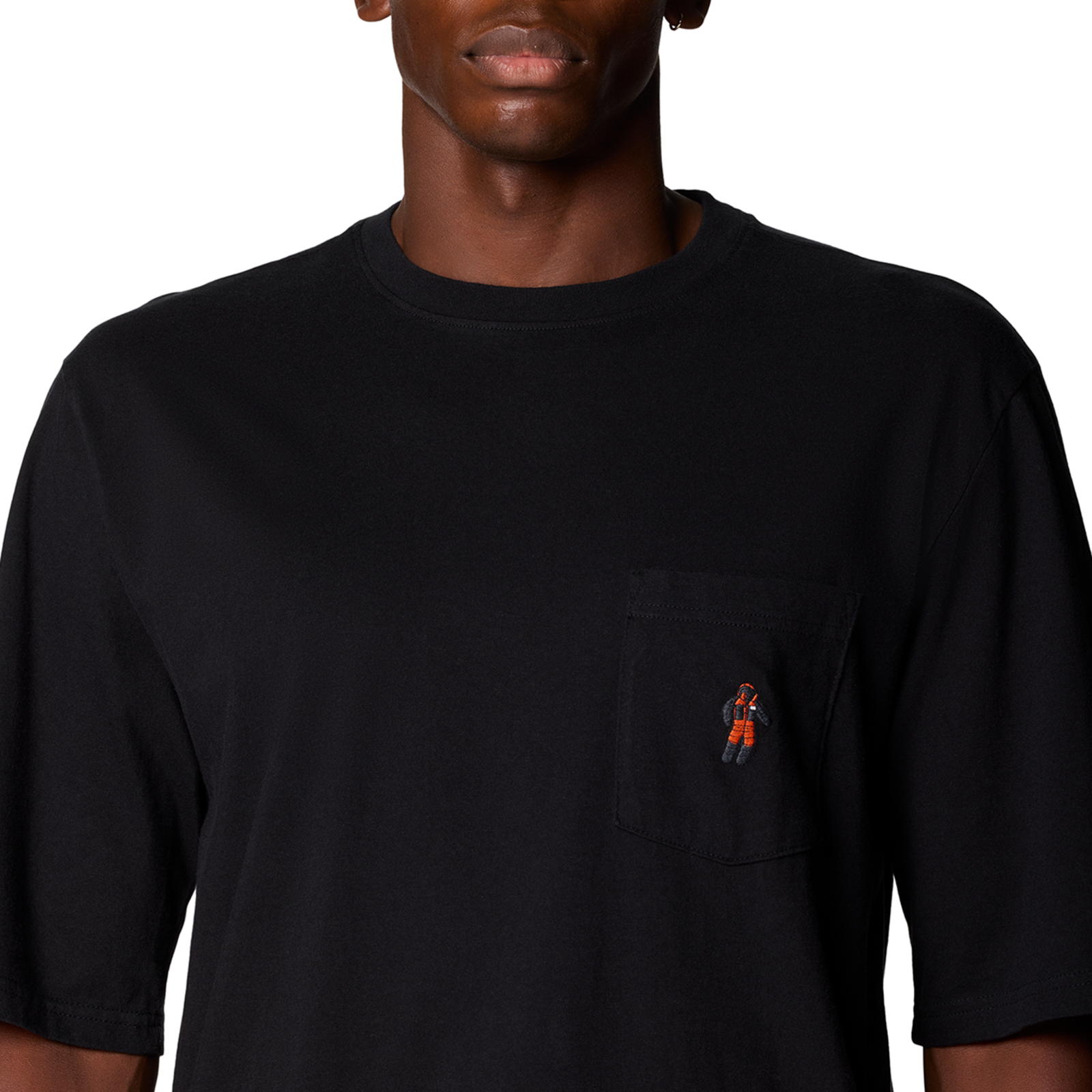 Mountain Hardwear M MHW Graphic Pocket SS 2 in SCHWARZ