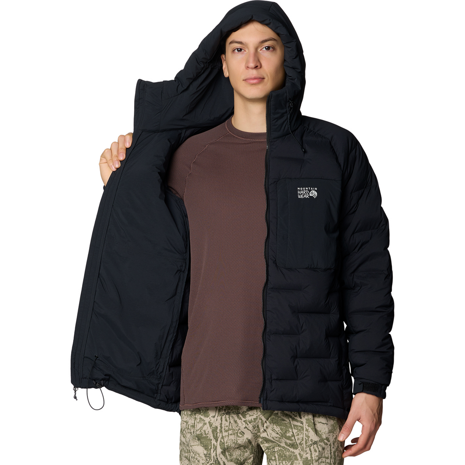Mountain Hardwear M Stretchdown™ Parka in SCHWARZ