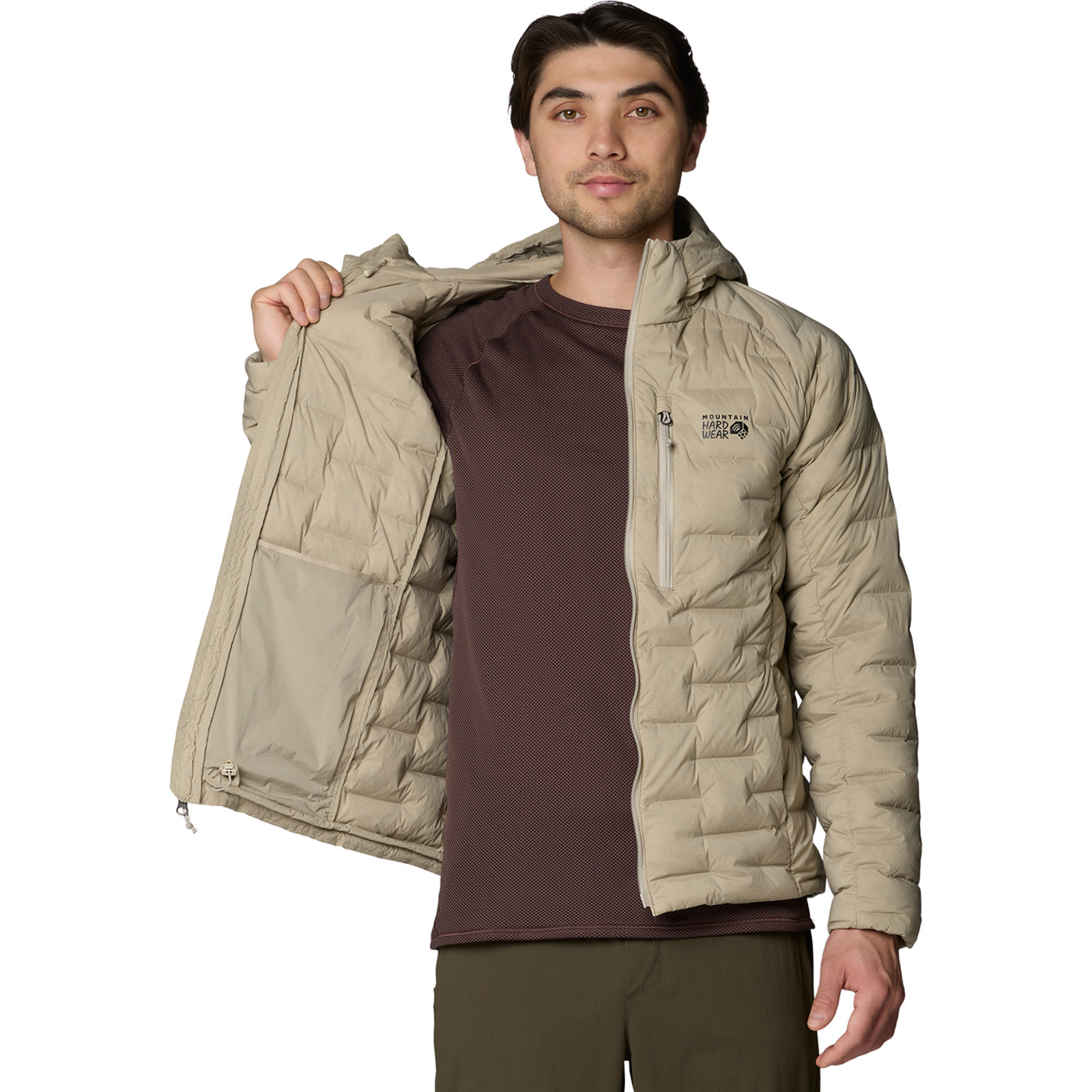 Mountain Hardwear M Stretchdown™ Hooded Jacket in