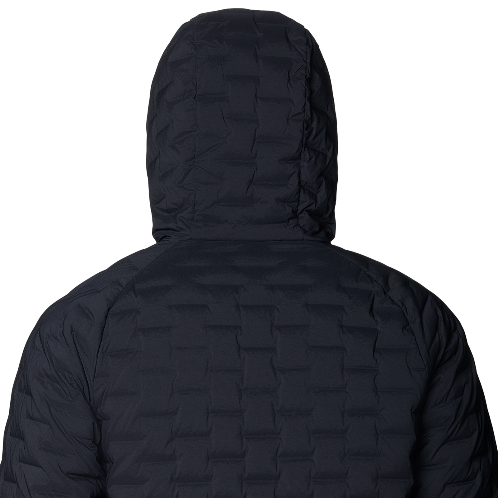 Mountain Hardwear M Stretchdown™ Light Hooded Jacket in SCHWARZ