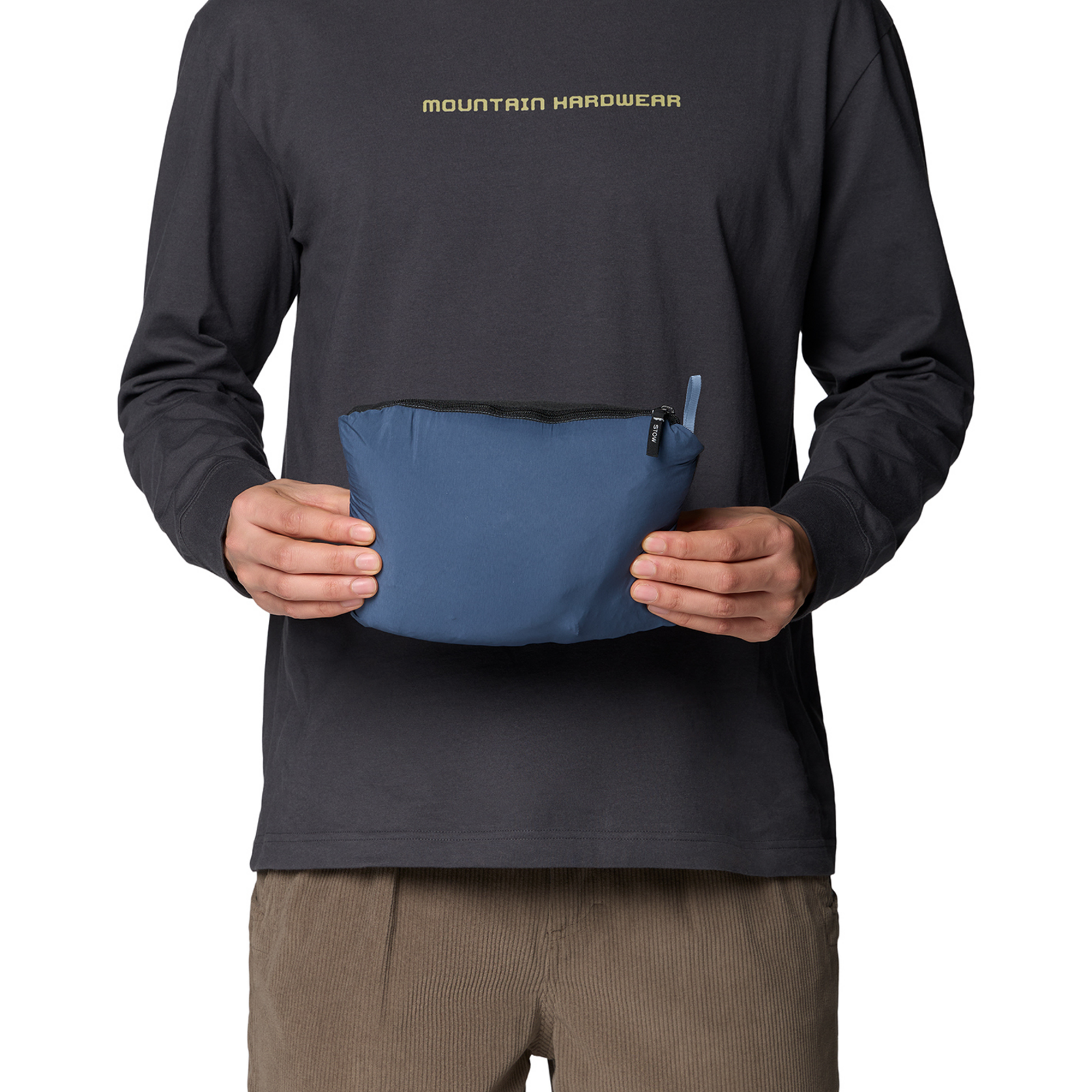 Mountain Hardwear M Stretchdown™ Light Hooded Jacket in BLAU
