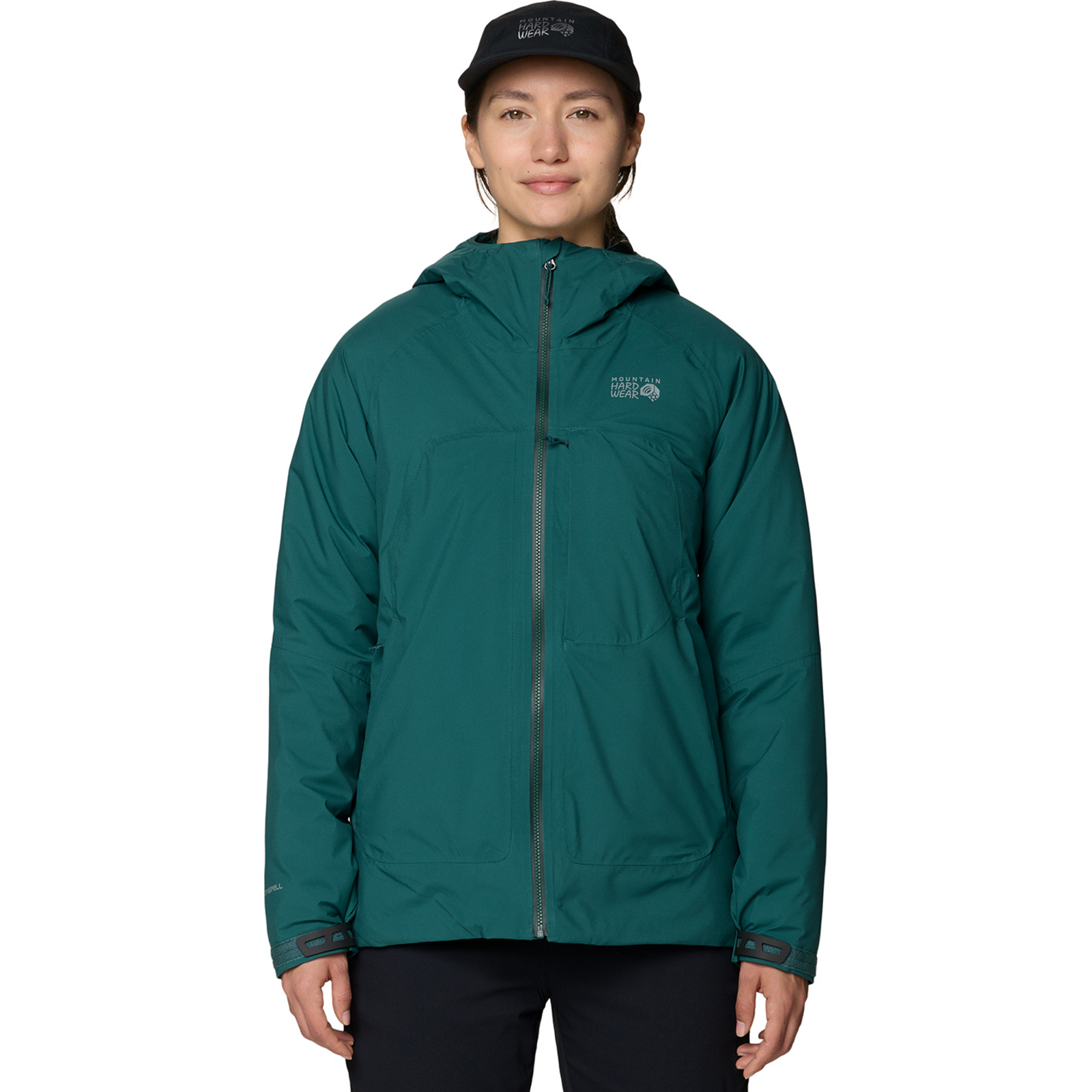 Mountain Hardwear W Stretch Ozonic™ Insulated Jacket in GRÜN