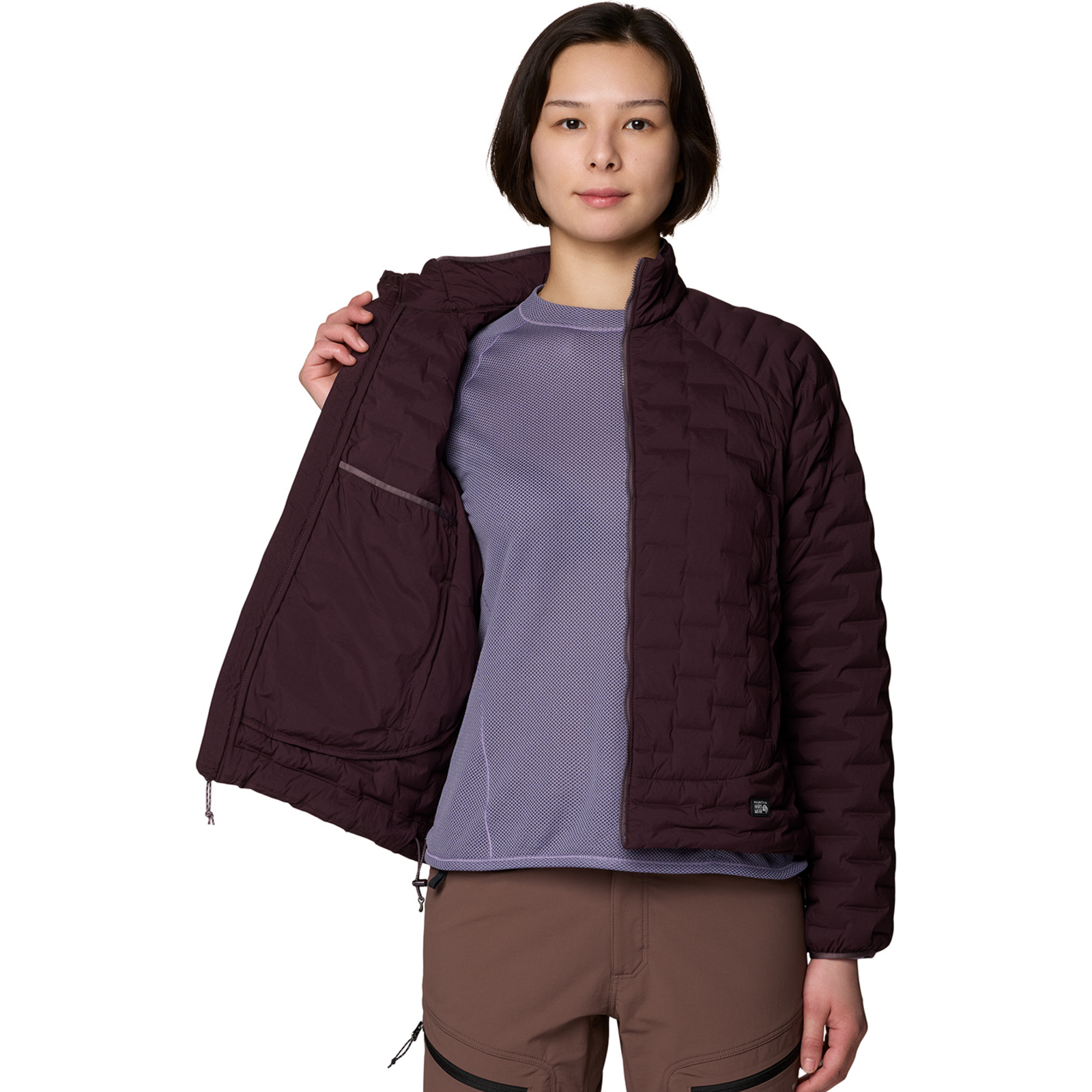 Mountain Hardwear W Stretchdown™ Light Jacket in VIOLETT