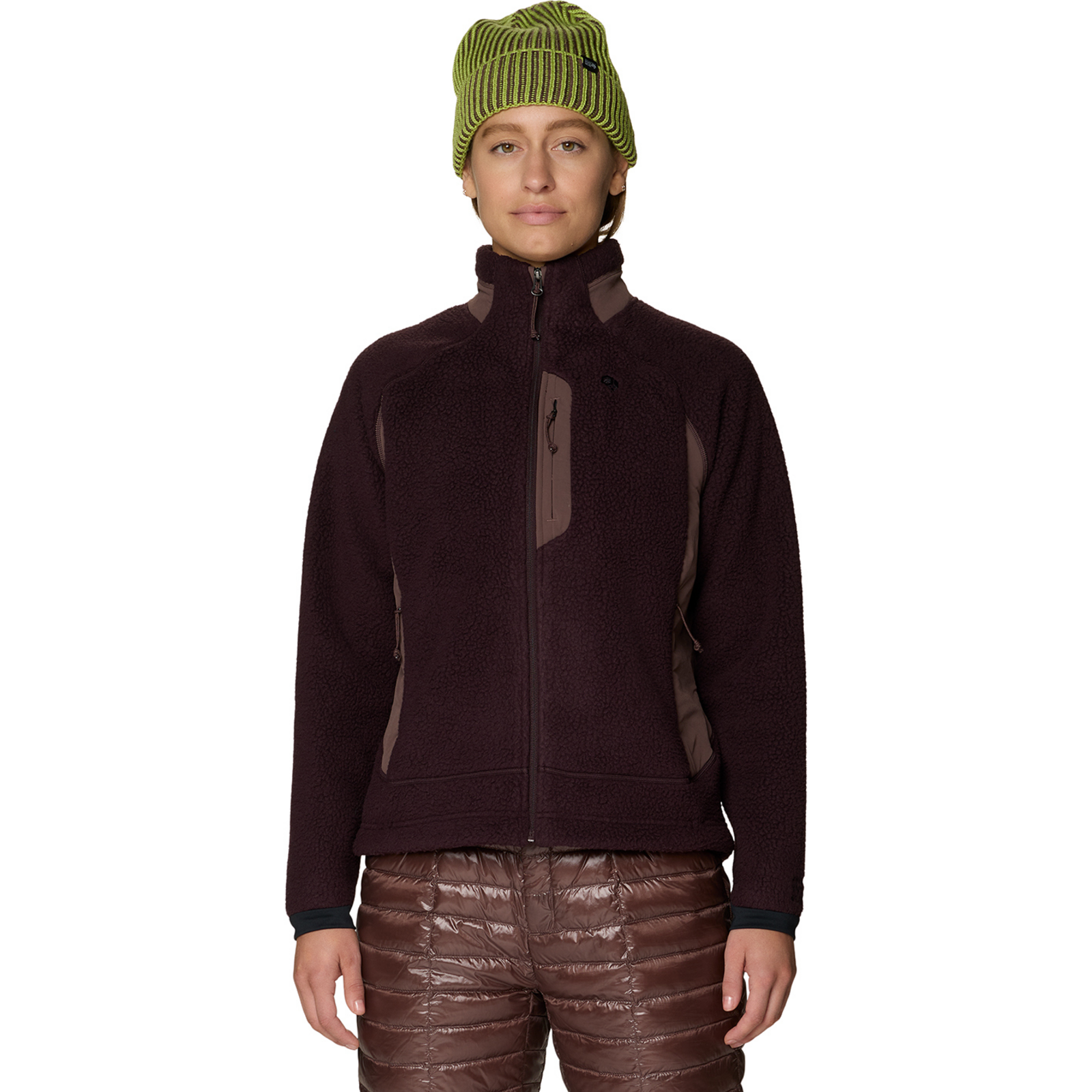 Mountain Hardwear W Deep Drift™ Fleece Full Zip in BRAUN