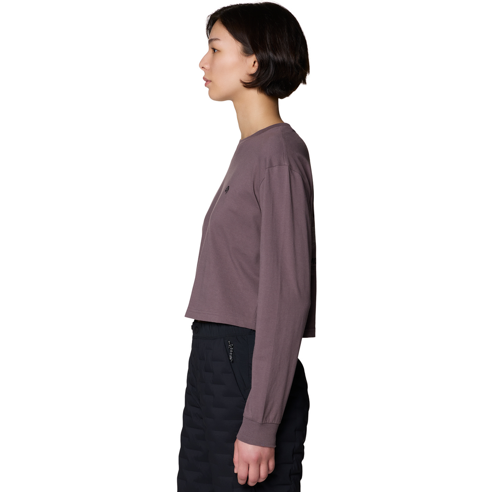 Mountain Hardwear W MHW™ Seeking Wilder Paths Crop Long Slee in