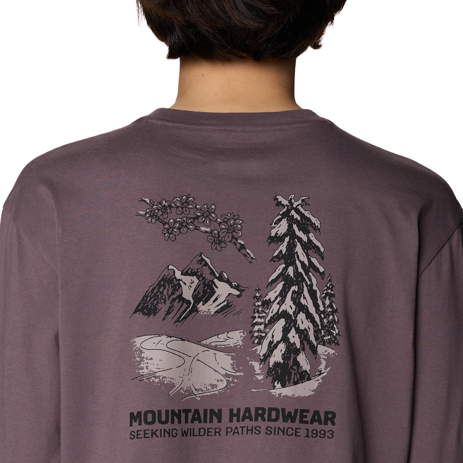 Mountain Hardwear W MHW™ Seeking Wilder Paths Crop Long Slee in