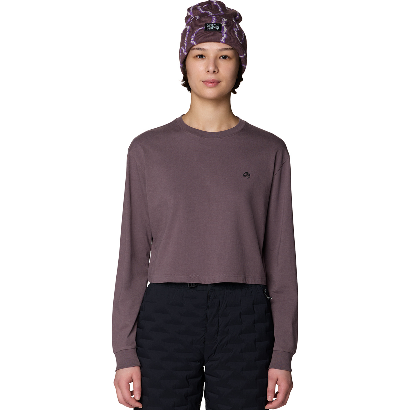 Mountain Hardwear W MHW™ Seeking Wilder Paths Crop Long Slee in